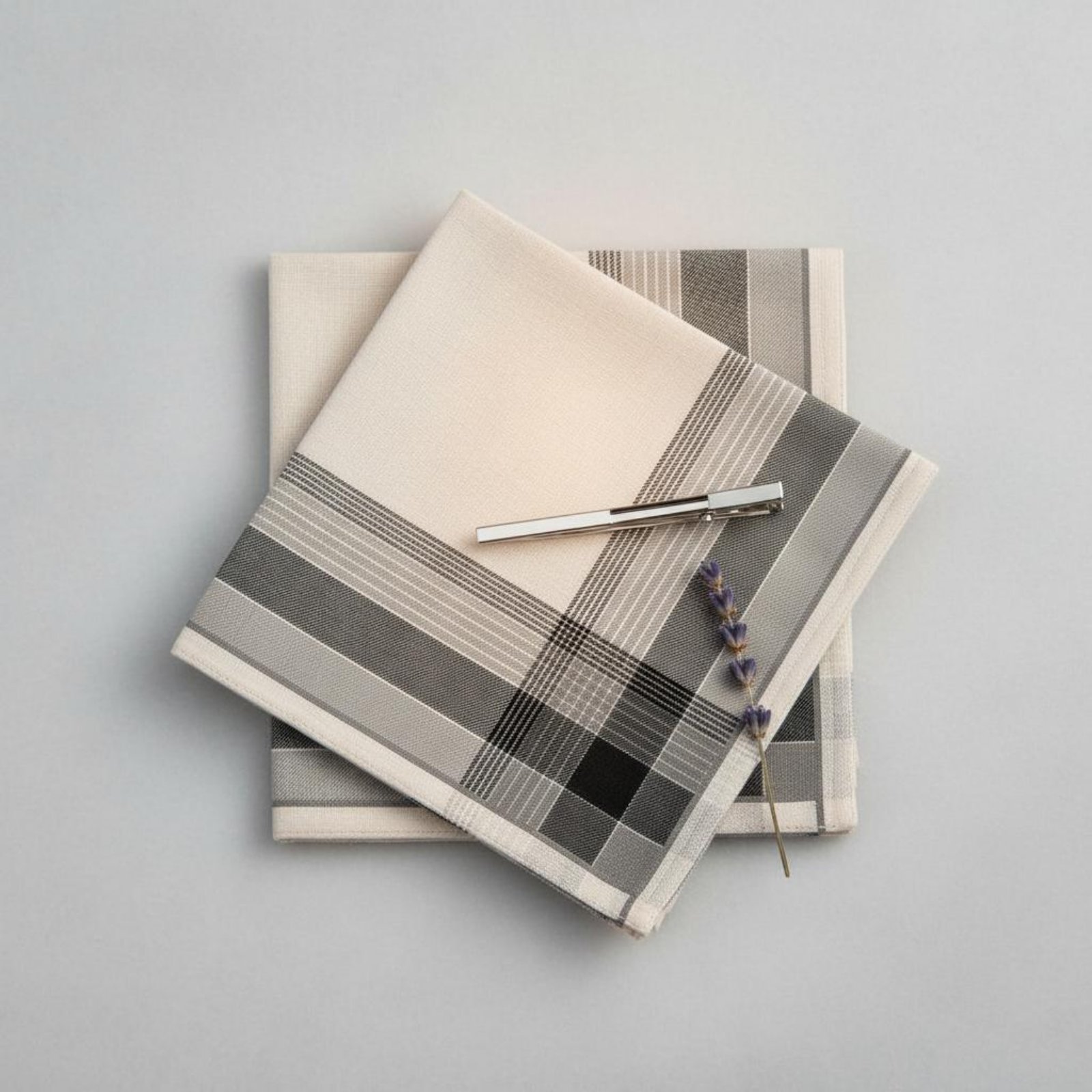 Handkerchief Cotton Men - 3 Pieces Men's Cotton Handkerchief Absorbent
