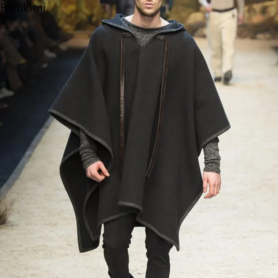 Muffler Men Wool - New 2025 Men's Autumn Winter Shawl
