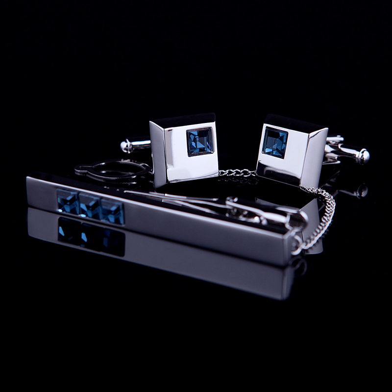 Tie Bar Set Gift - KFLK High Quality Cuff links necktie