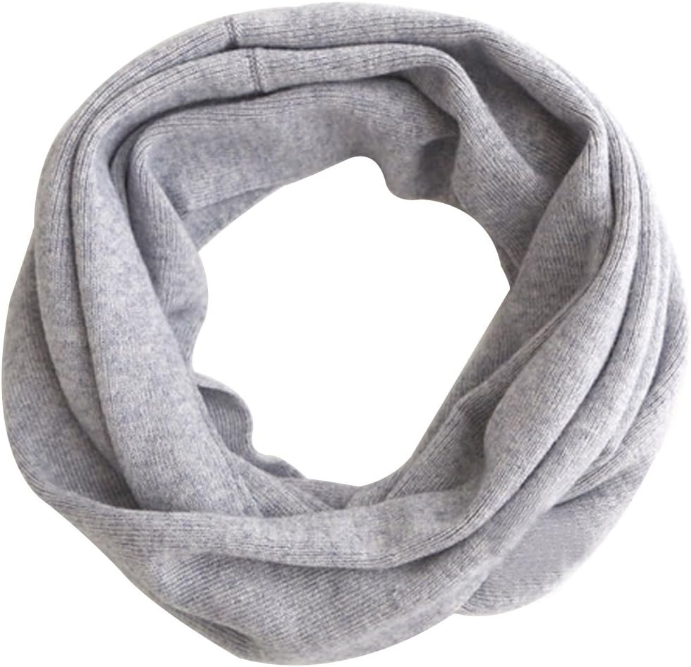 Infinity Scarf Knit - Unisex Soft Cashmere Solid Infinity Scarf