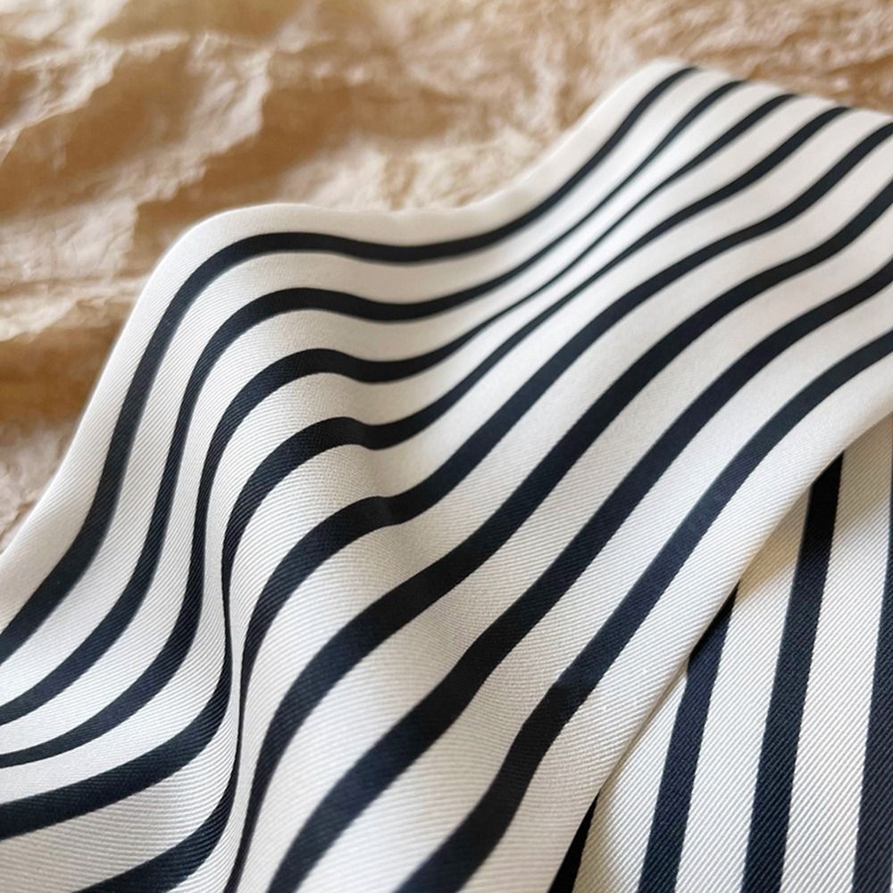 Elegant Stripe French Tie Fema - Silk Tie Striped ulasan dan harga
