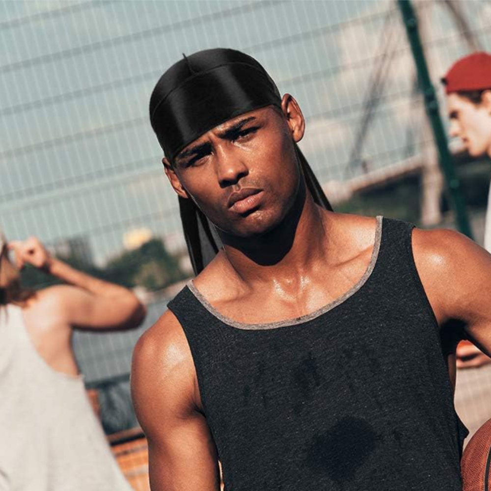 Men's Silk Durag Bonnet Bandan - Bandana Doo Rag ulasan dan harga