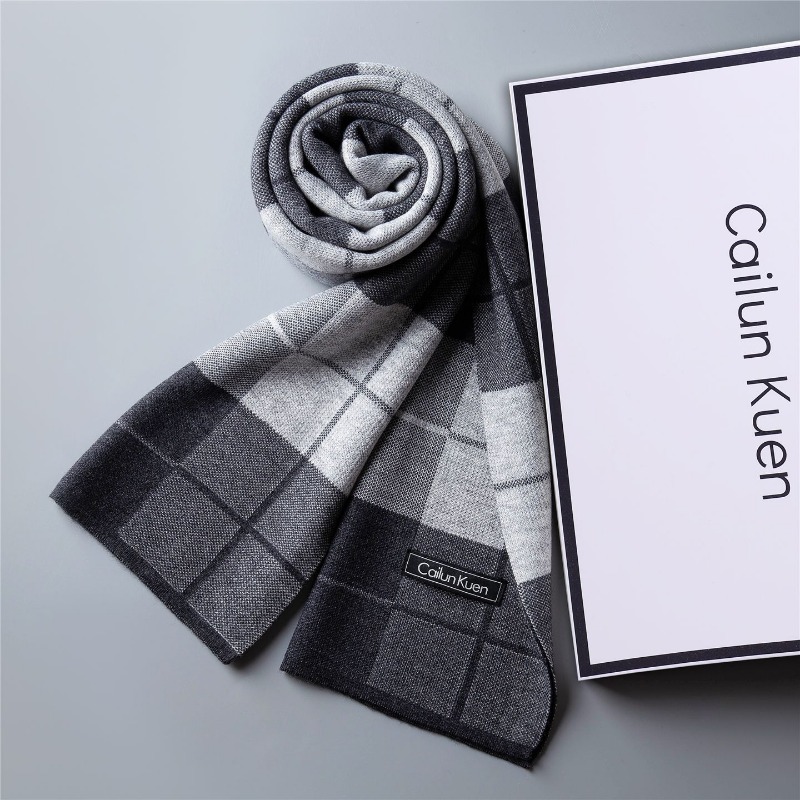 New Men's Versatile Wool Blend - Muffler Men Wool ulasan dan harga