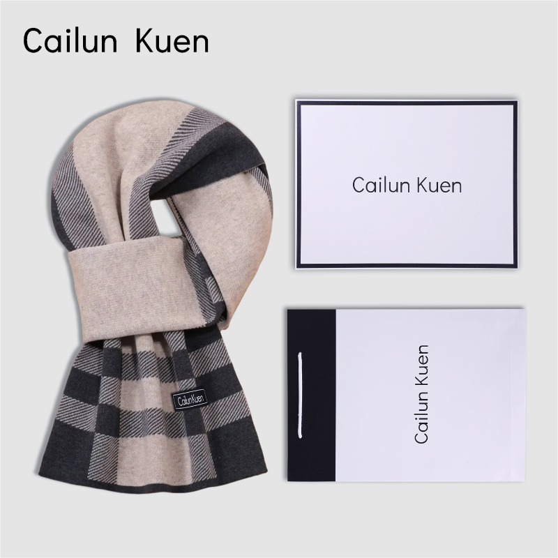 New Men's Versatile Wool Blend - Muffler Men Wool ulasan dan harga
