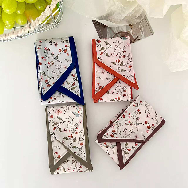 2026 New Arrival Women Vintage - Silk Neck Scarf ulasan dan harga