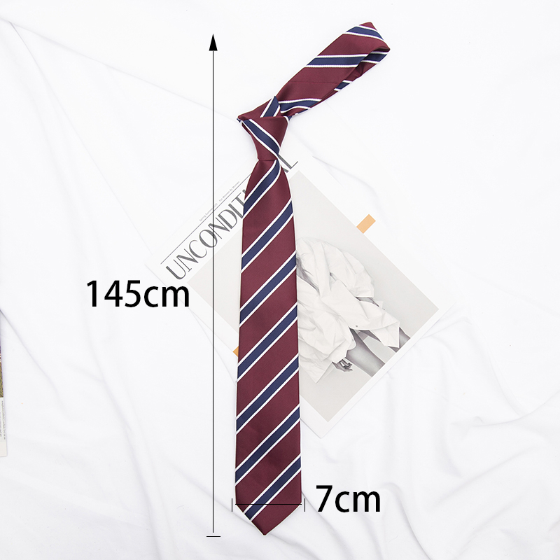 New JK Ties Women Striped Neck - Skinny Tie Men ulasan dan harga