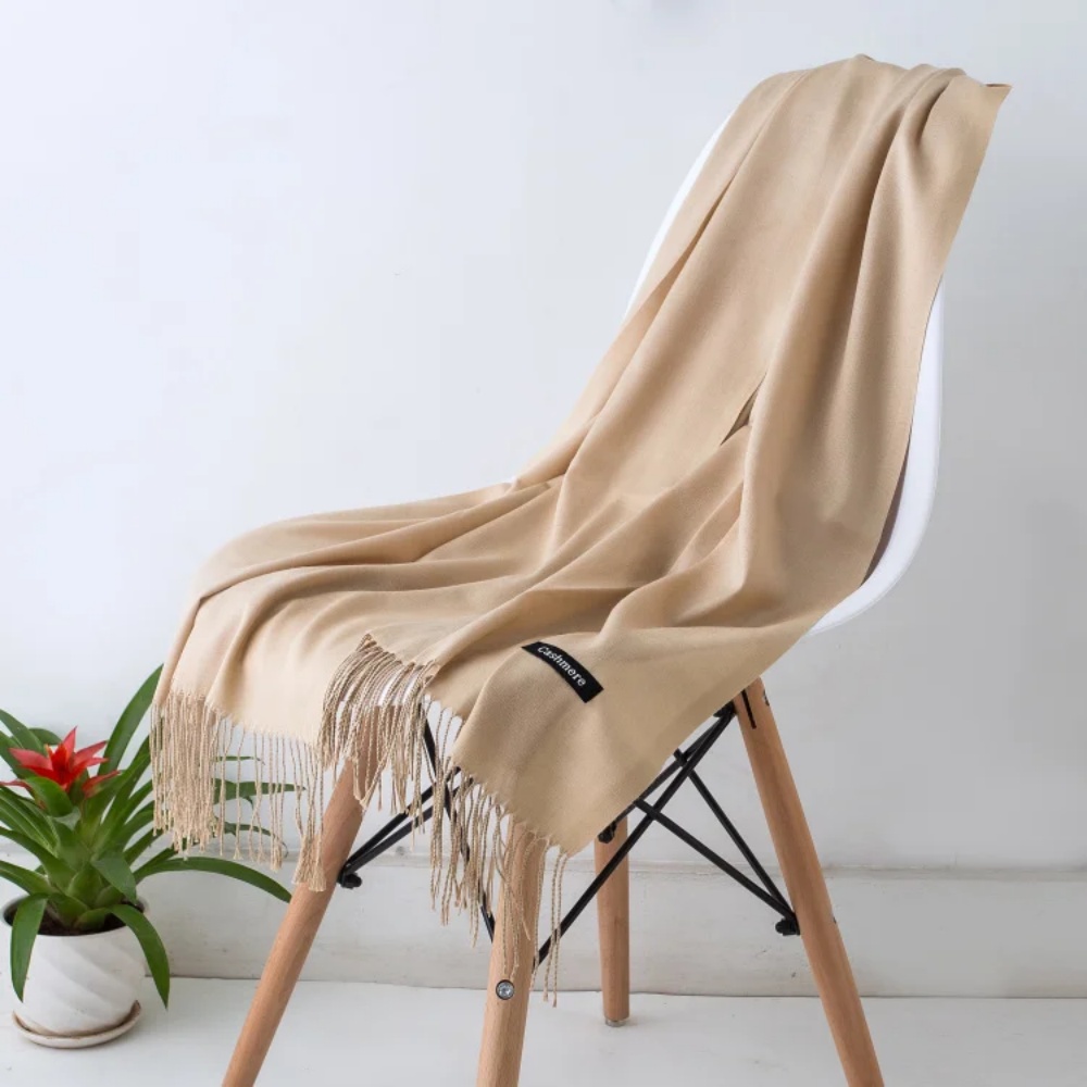 2024 Fashion Winter Women Scar - Stole Wedding Shawl ulasan dan harga