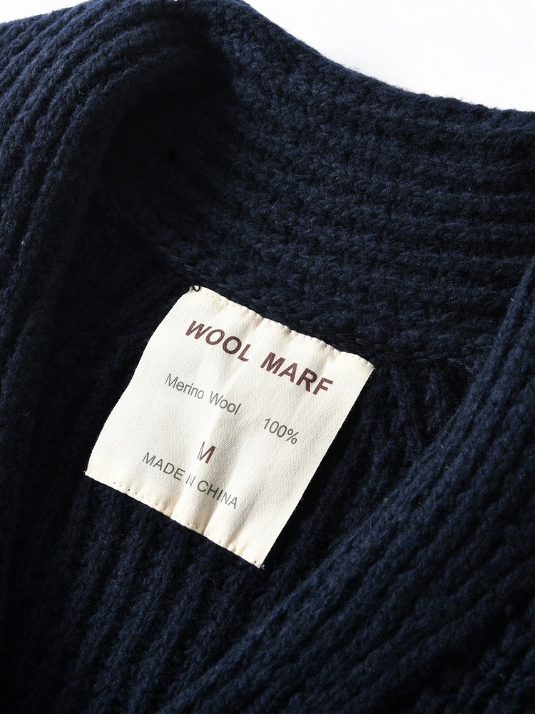 Eu Vintage 100% Wool Chunky Kn - Muffler Men Wool ulasan dan harga
