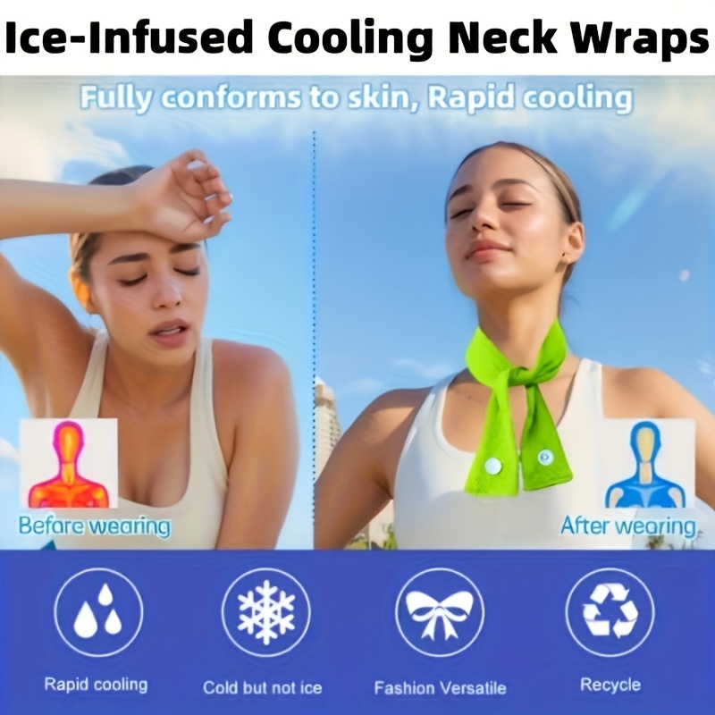 Cooling Neck Gaiter Scarf Band - Silk Neck Scarf ulasan dan harga