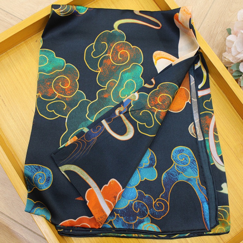 New Luxury 110x110cm Real Silk - Pashmina Wrap Large ulasan dan harga
