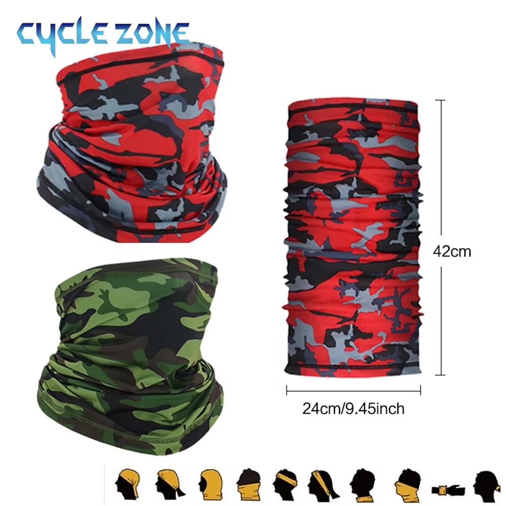 Cycling Face Mask Absorb Sweat - Face Scarf Mask ulasan dan harga