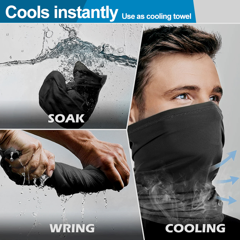 Cycling Face Mask Absorb Sweat - Face Scarf Mask ulasan dan harga
