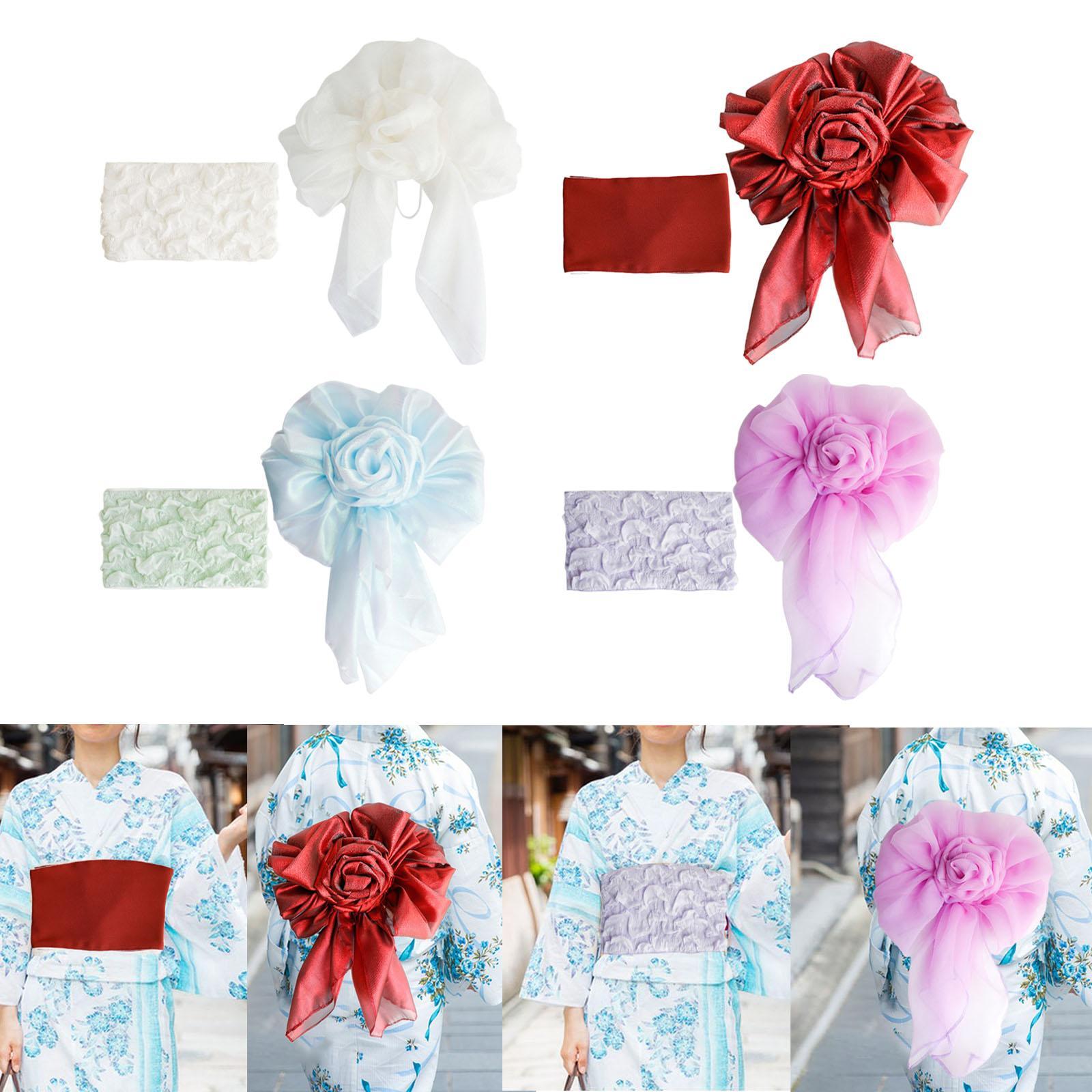 Yukata Belt Soft for Lady Wome - Bow Tie Pre Tied ulasan dan harga