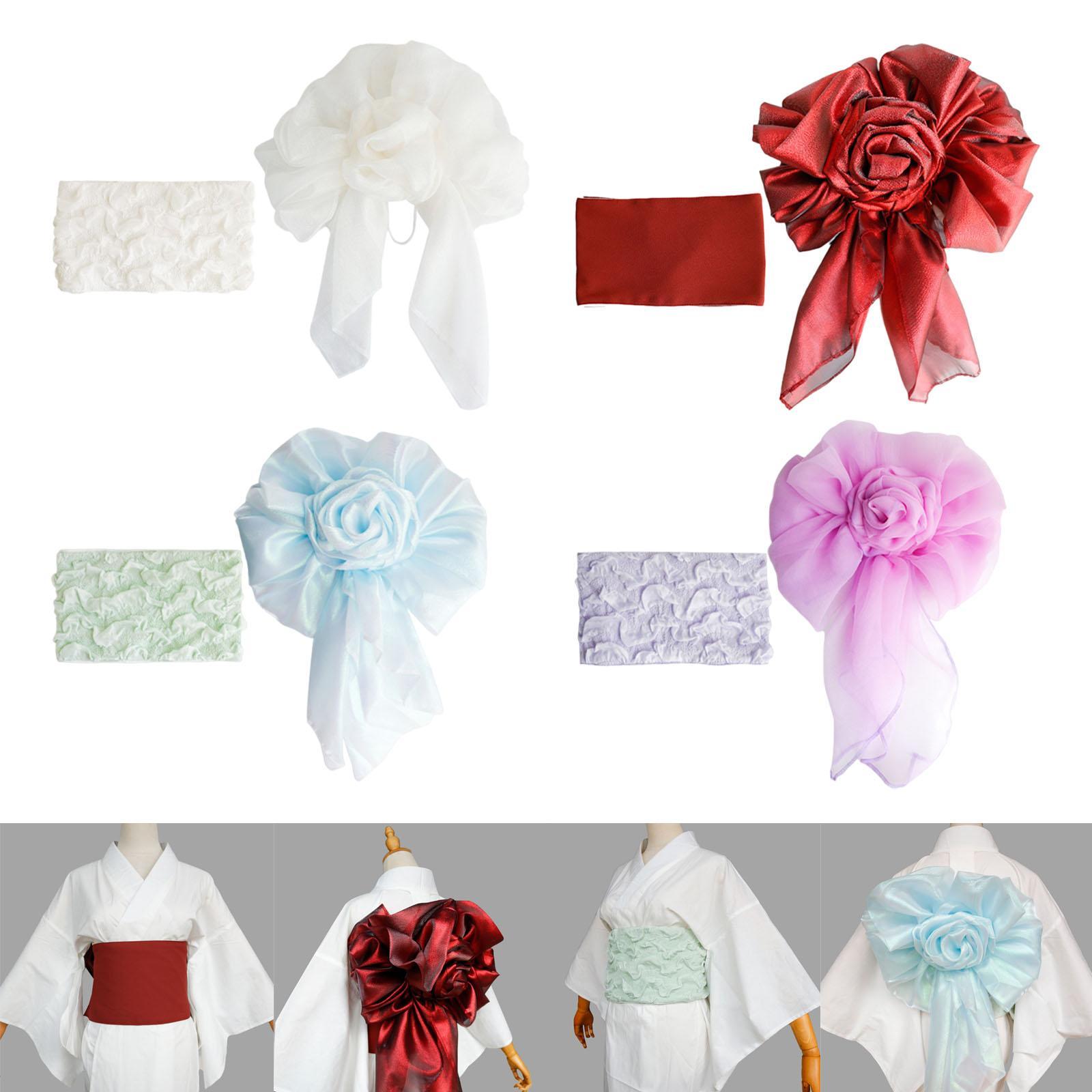 Yukata Belt Soft for Lady Wome - Bow Tie Pre Tied ulasan dan harga