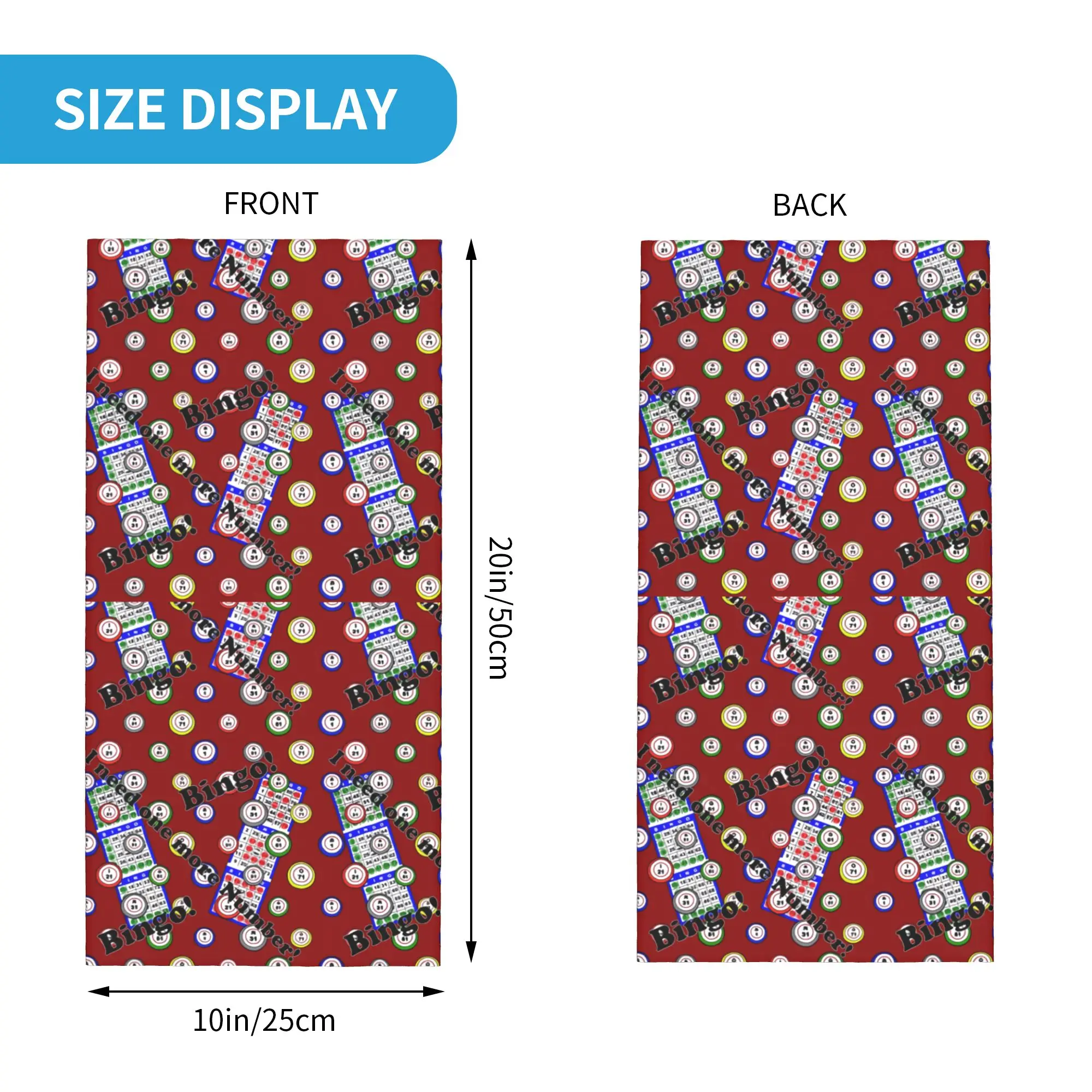 Best Play Bingo Game For Bingo - Neck Warmer Tube ulasan dan harga