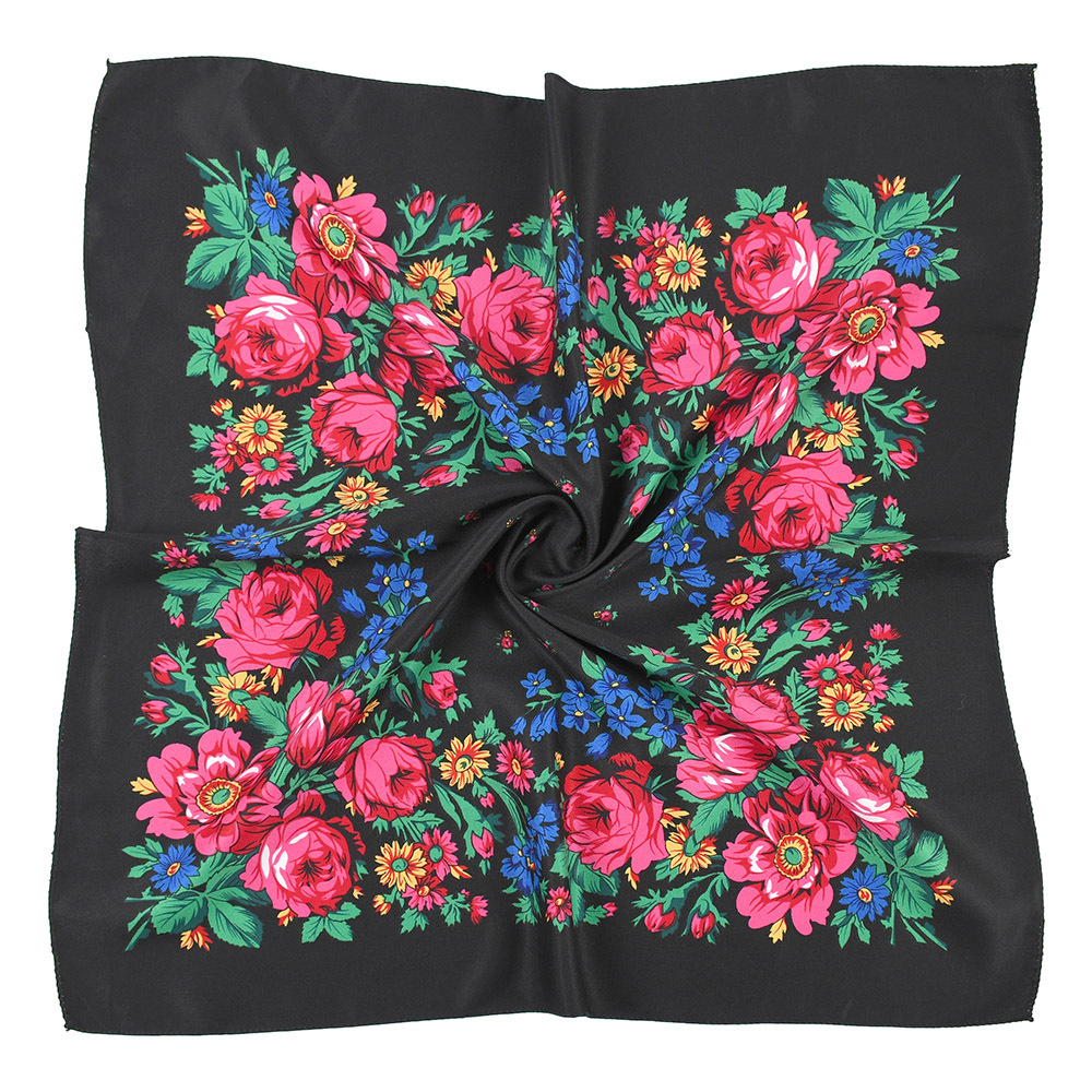 70*70cm Russian Style Square S - Bandana Cotton ulasan dan harga