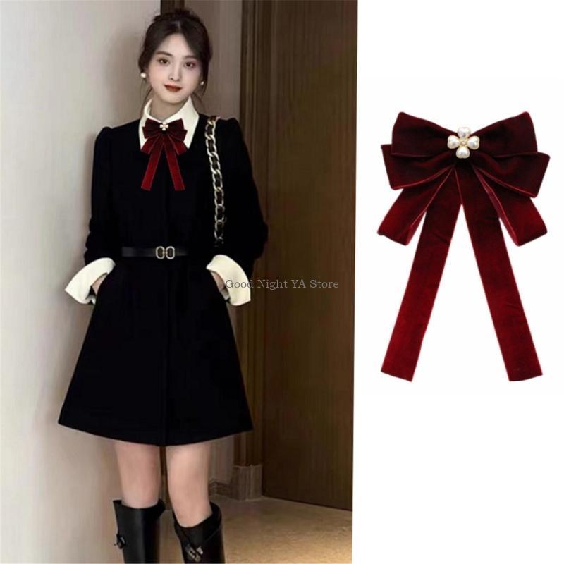 Luxurious Velvets Bows Tie for - Bow Tie Pre Tied ulasan dan harga
