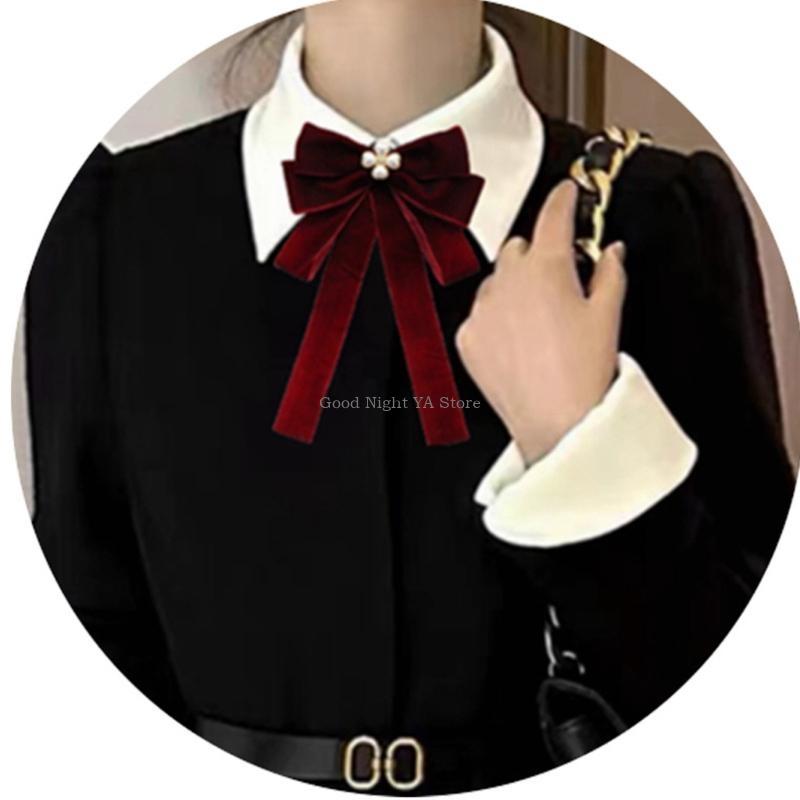 Luxurious Velvets Bows Tie for - Bow Tie Pre Tied ulasan dan harga