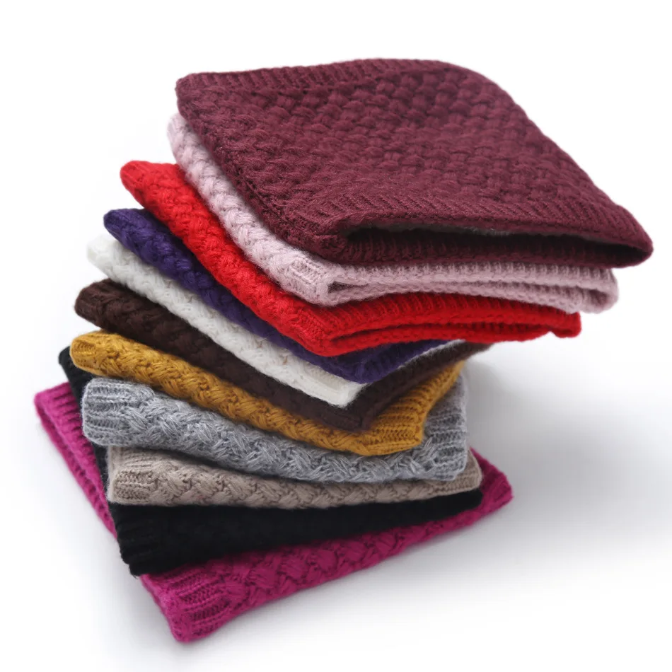 Kids Girls/Boys Winter Knitted - Infinity Scarf Knit ulasan dan harga