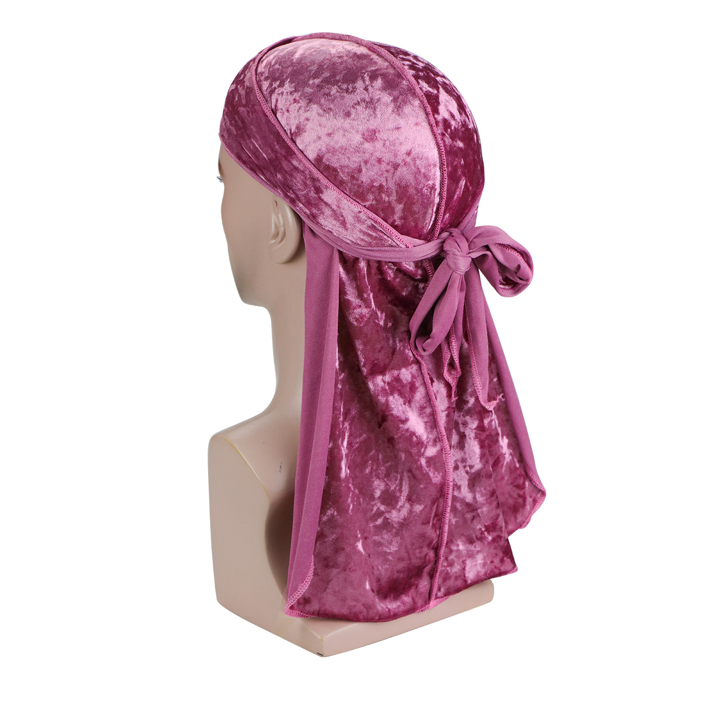 Unisex Diamond Velvet Durag Ba - Bandana Doo Rag ulasan dan harga