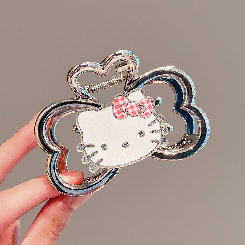 Hello Kitty Kawaii Shark Clip  - Tie Clip Silver ulasan dan harga