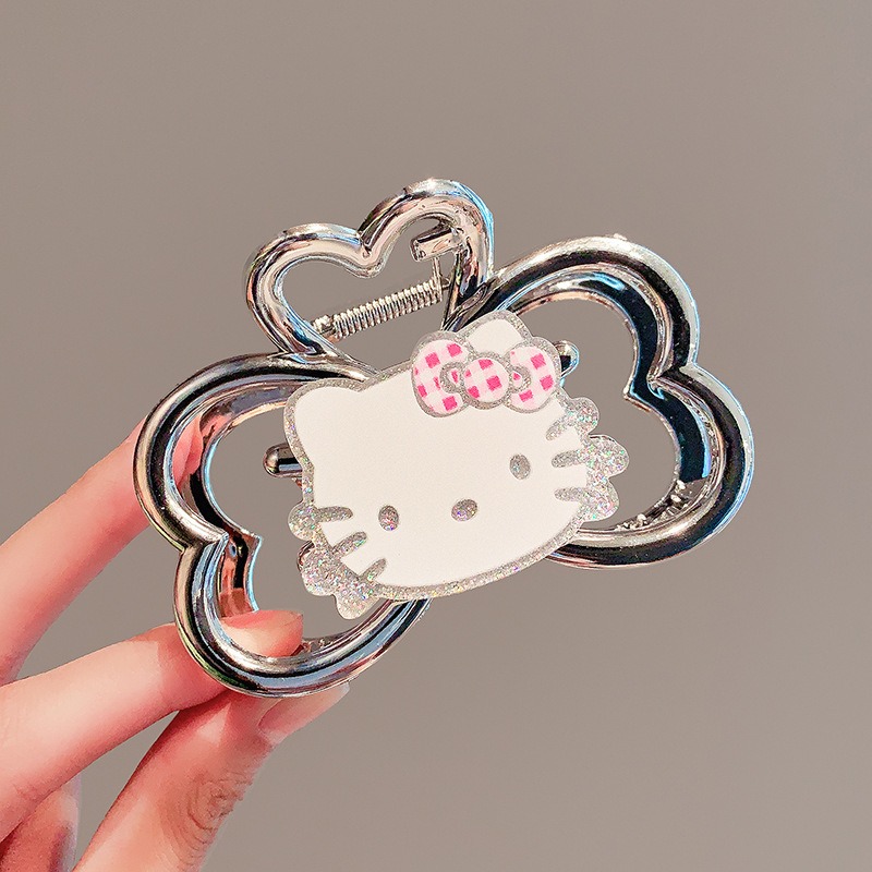 Hello Kitty Kawaii Shark Clip  - Tie Clip Silver ulasan dan harga