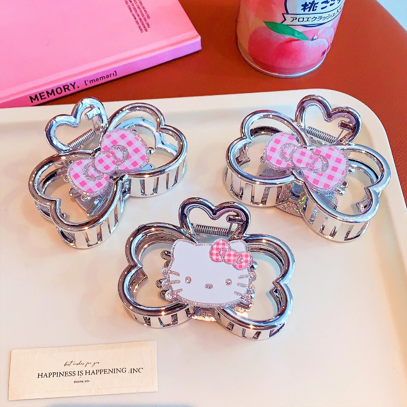 Hello Kitty Kawaii Shark Clip  - Tie Clip Silver ulasan dan harga