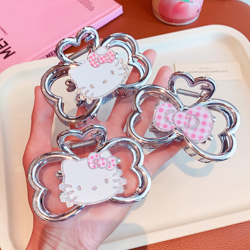 Hello Kitty Kawaii Shark Clip  - Tie Clip Silver ulasan dan harga
