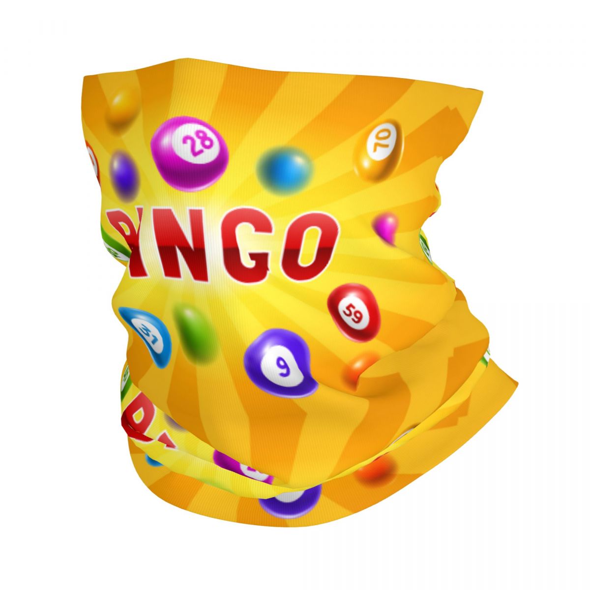 Custom Hot Game Bingo Bandana  - Neck Warmer Tube ulasan dan harga