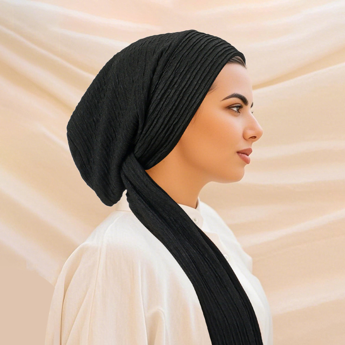 Luxury Spring knot Turban Hat  - Head Wrap Turban ulasan dan harga