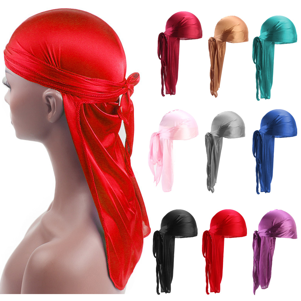 Unisex Adult Satin Long Tail D - Bandana Doo Rag ulasan dan harga