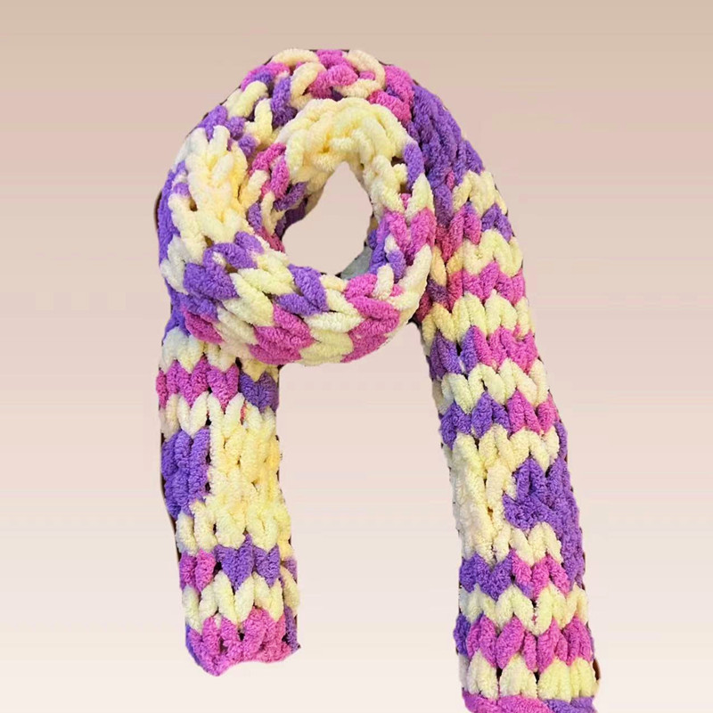 100g/Roll Finger Loop Yarn Thr - Woven Scarf Blanket ulasan dan harga