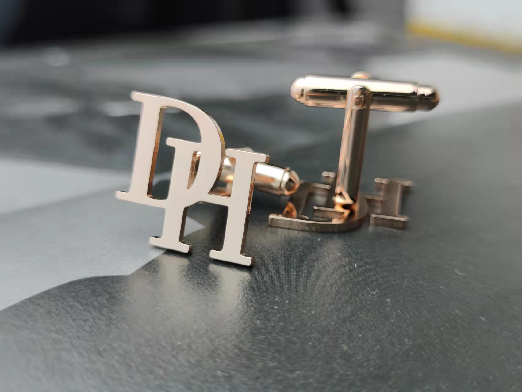 Custom Cufflinks for Mens Pers - Tie Clip Silver ulasan dan harga