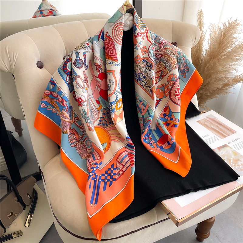 2026 New Square Twill Silk Sca - Silk Tie Striped ulasan dan harga