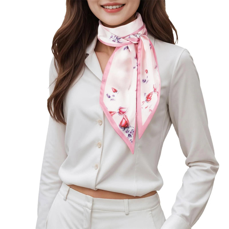 Fashion Stripes Hair Ribbon Sc - Silk Tie Striped ulasan dan harga