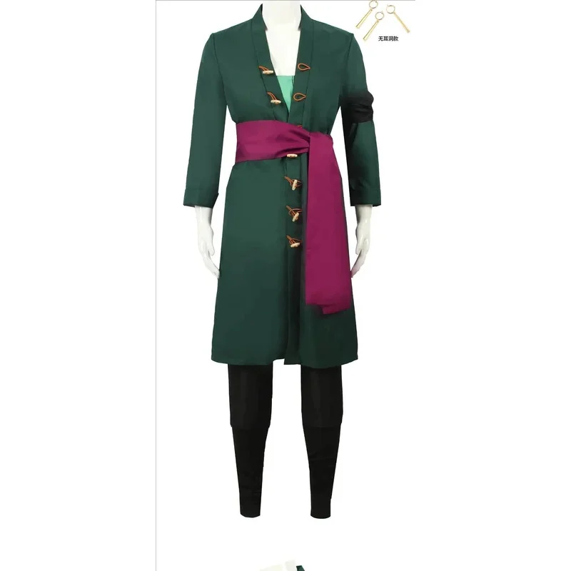 Anime Roronoa Cosplay Costume  - Ascot Neck Scarf ulasan dan harga