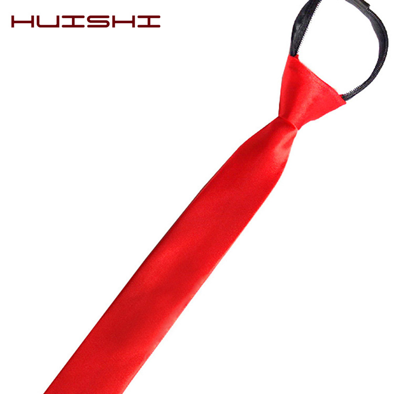 HUISHI Mens Zipper Necktie Ski - Skinny Tie Men ulasan dan harga