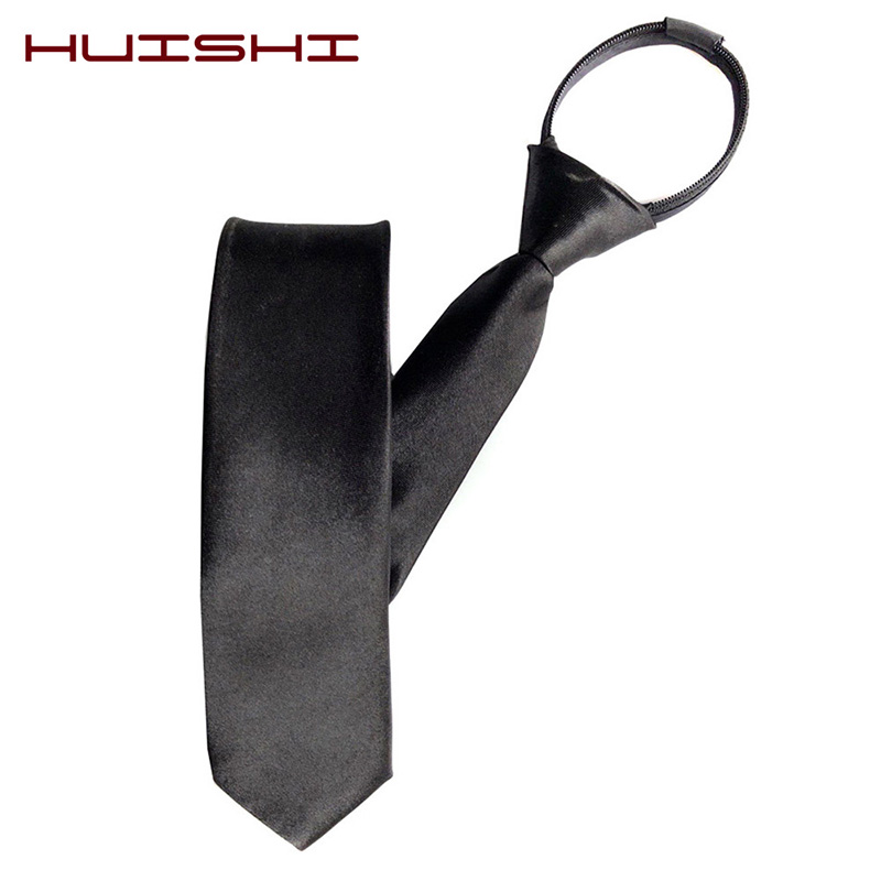 HUISHI Mens Zipper Necktie Ski - Skinny Tie Men ulasan dan harga