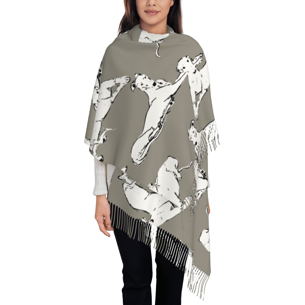 Relaxing Greyhound Whippet Sca - Pashmina Wrap Large ulasan dan harga