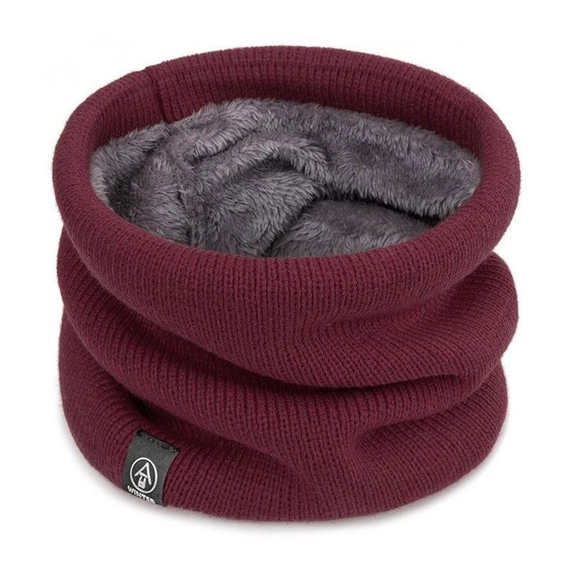 Winter Knitted Plush Thick Nec - Infinity Scarf Knit ulasan dan harga