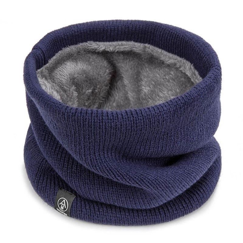 Winter Knitted Plush Thick Nec - Infinity Scarf Knit ulasan dan harga