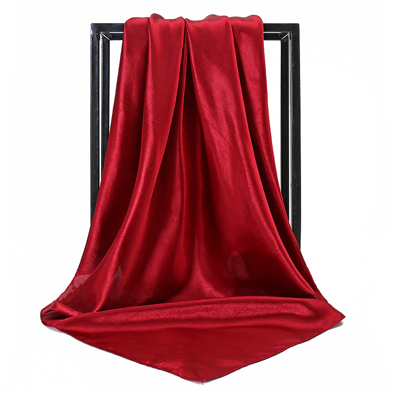 Women Fashion 90*90cm Autumn S - Scarf Silk Square ulasan dan harga