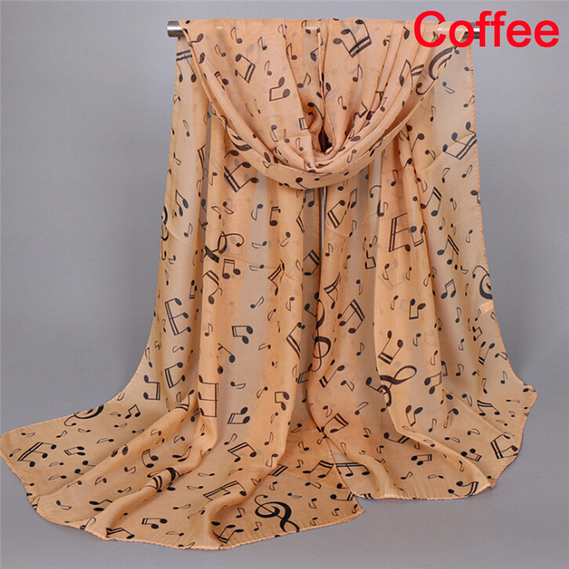 High Quality Scarves Musical N - Infinity Scarf Knit ulasan dan harga