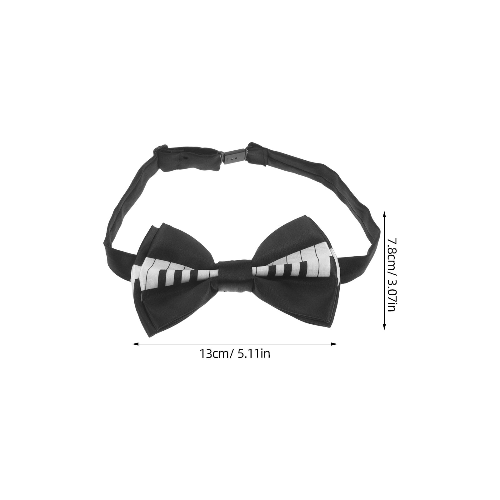 3Pcs Music Note Bow Tie Set Pr - Bow Tie Pre Tied ulasan dan harga