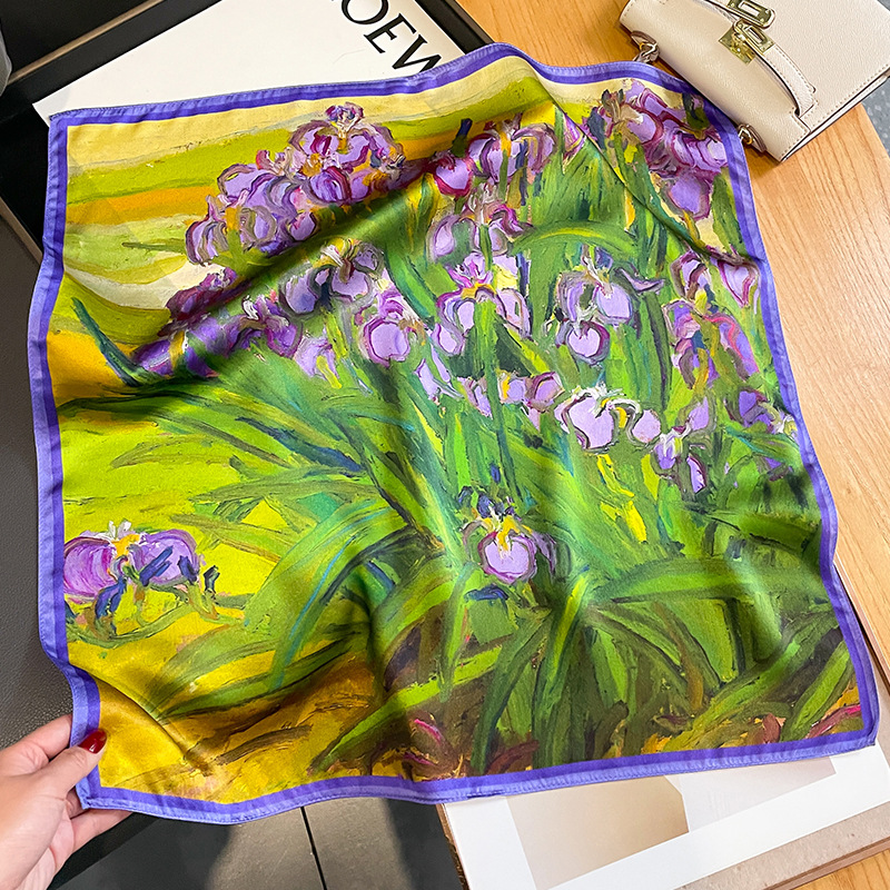 New 2023 Real Silk Hair Scarf  - Ascot Neck Scarf ulasan dan harga