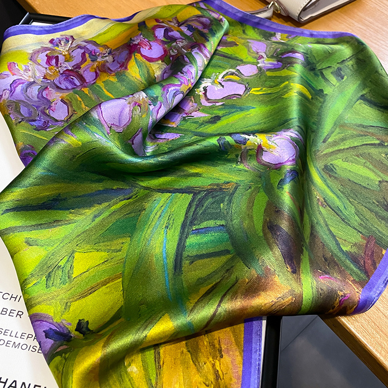 New 2023 Real Silk Hair Scarf  - Ascot Neck Scarf ulasan dan harga