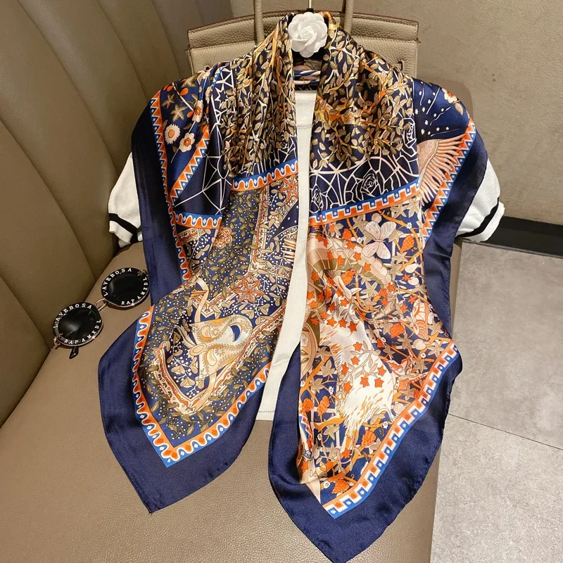 Light luxury 90 Silk scarf imi - Silk Tie Striped ulasan dan harga