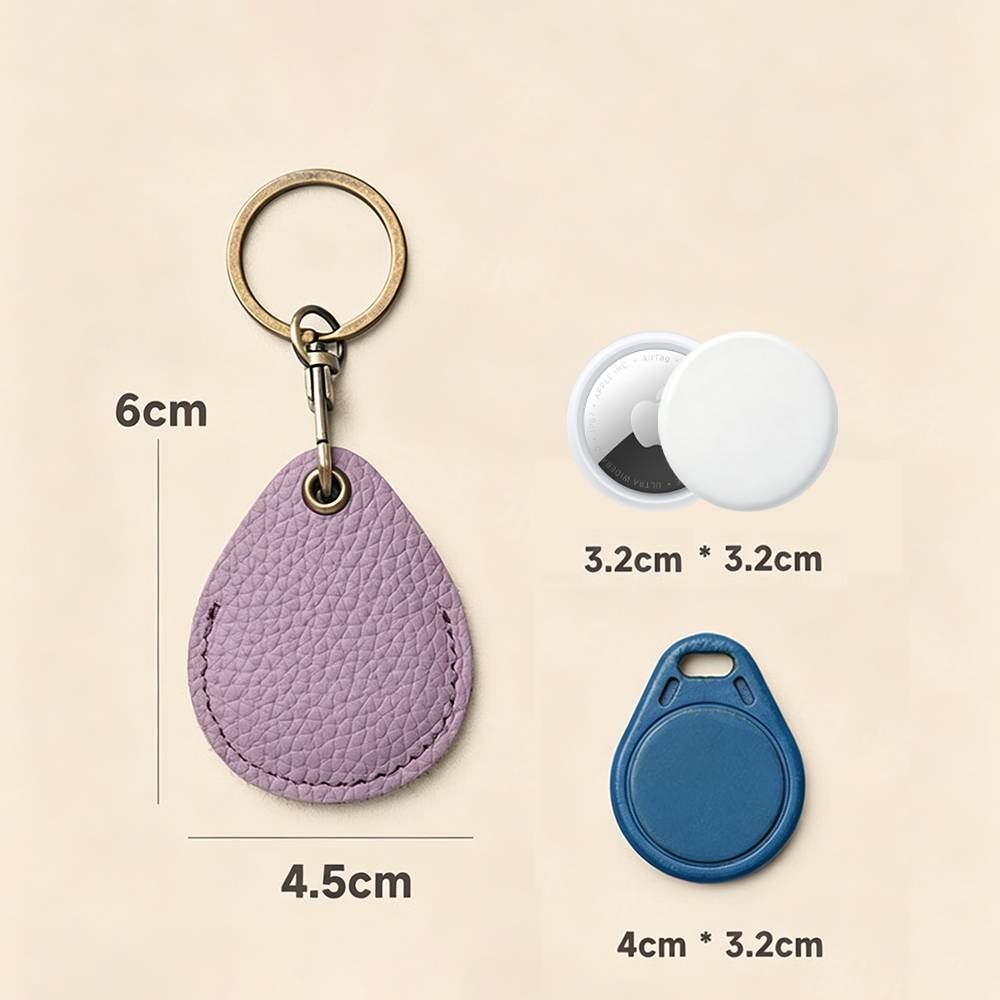 Leather Keychain Badge Holder  - Lanyard Badge Holder ulasan dan harga