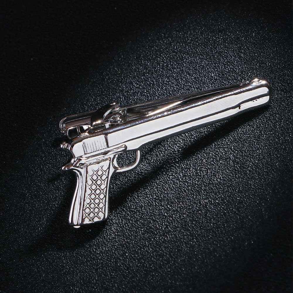 Creative Charm 1 Piece Wedding - Tie Clip Silver ulasan dan harga