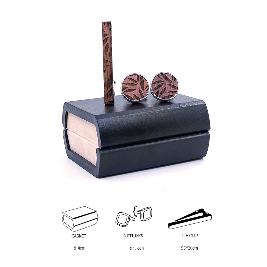 2019 CUFFLINKS TIE CLIPS SET M - Tie Bar Set Gift ulasan dan harga